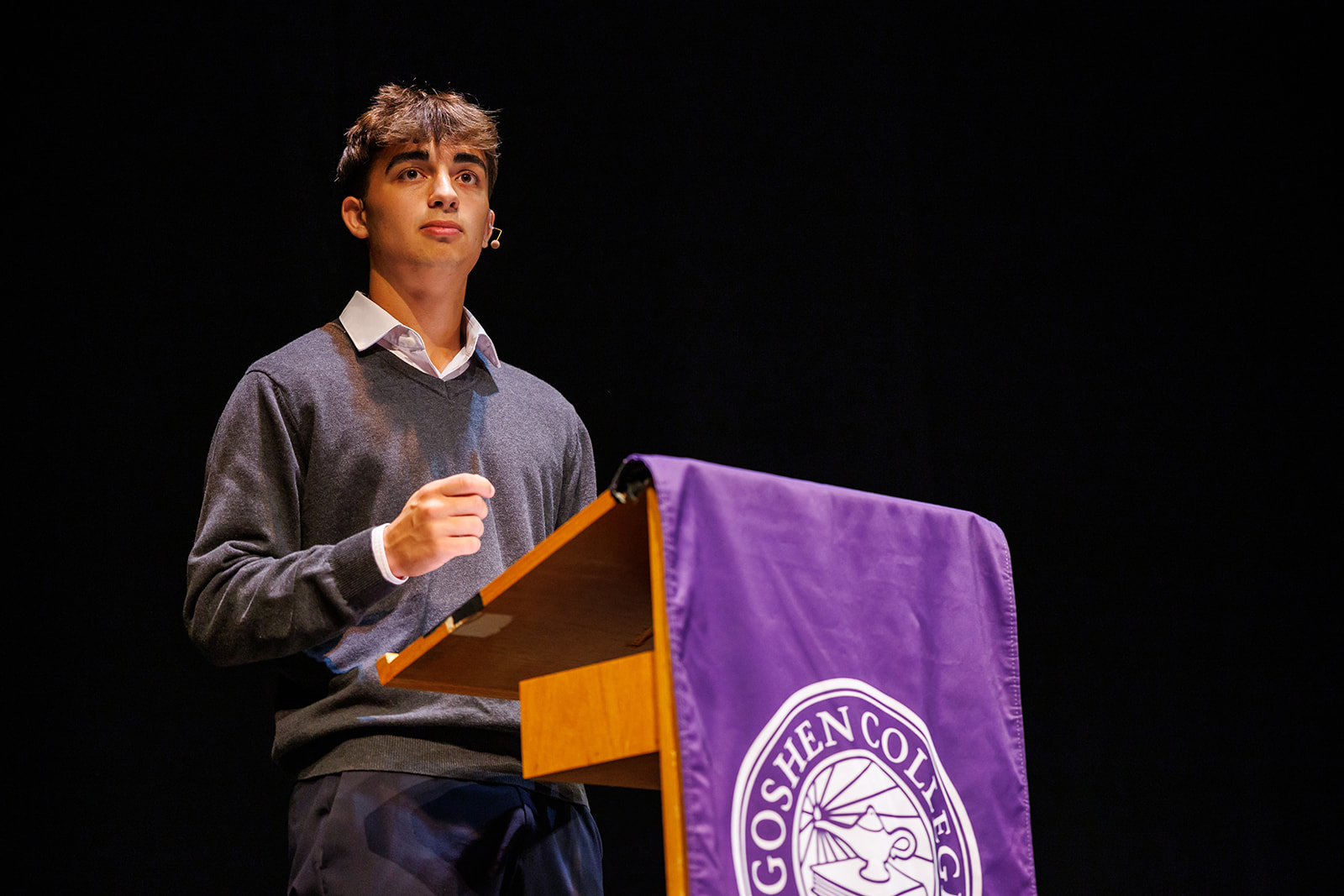 Mateo Gonzalez of Hesston College